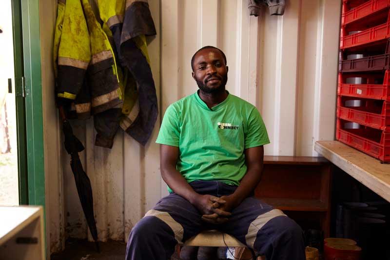 Emmanuel-Bakenga-support-worker-Green-Connect