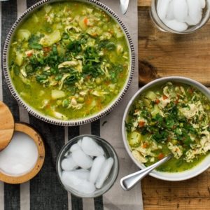 Peruvian chicken soup
