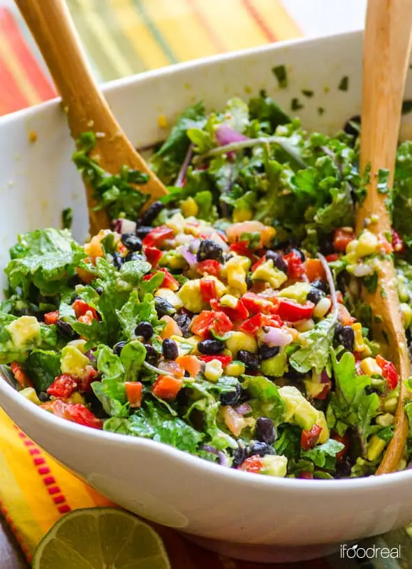 mexican kale salad