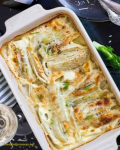 Baked-Fennel-with-Parmesan-Cream-