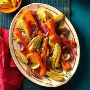 roast fennel and carrot