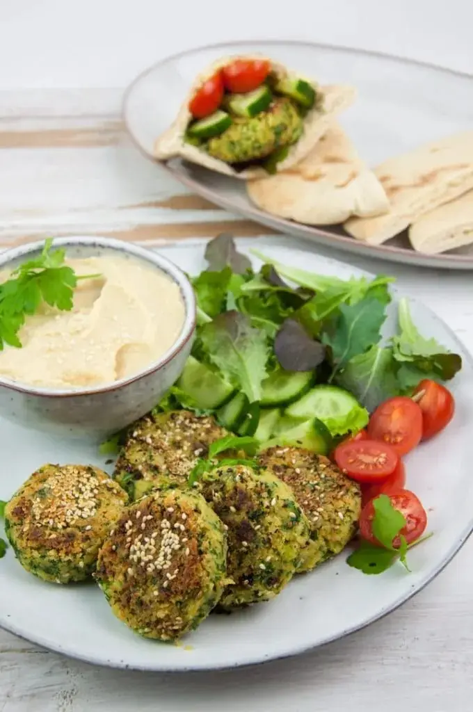 Kale falafel