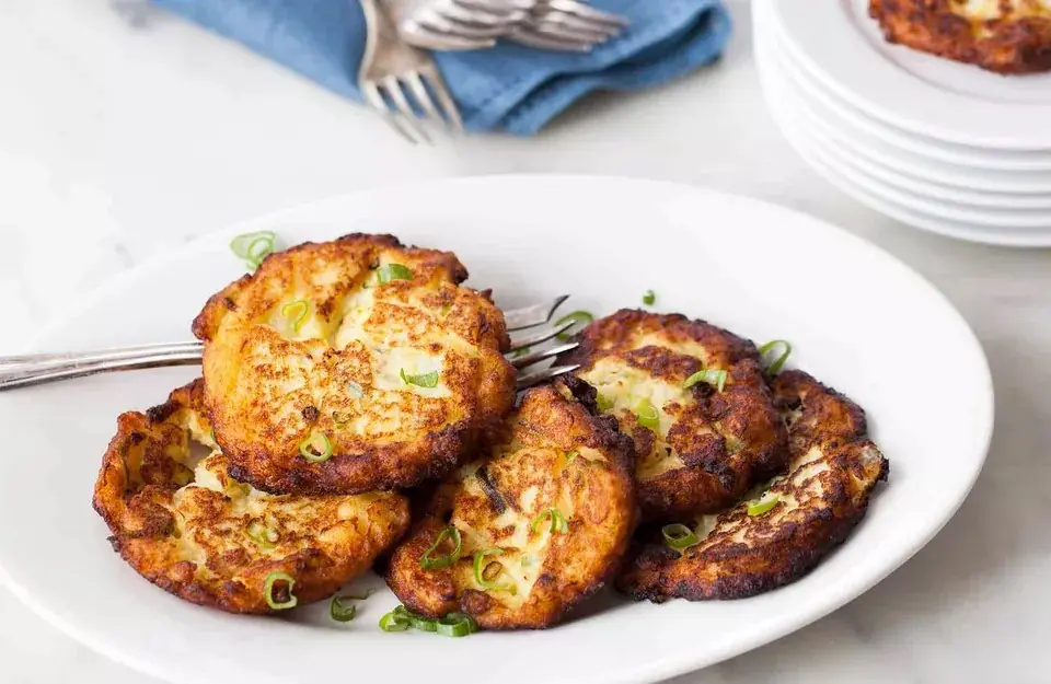 turnip and potatoes patties