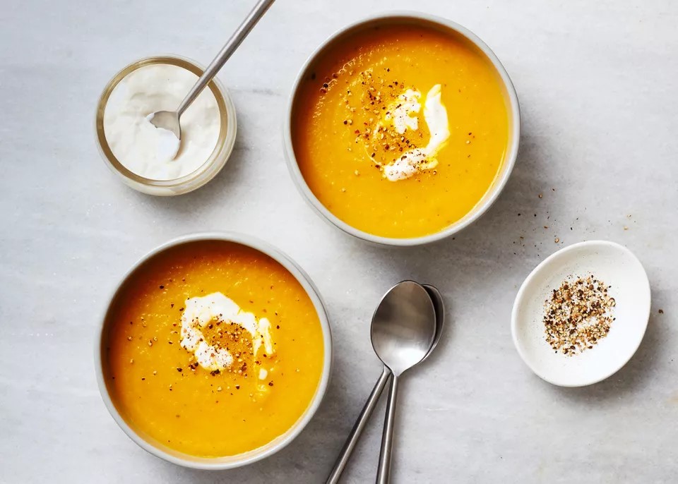 Carrot and turnip soup