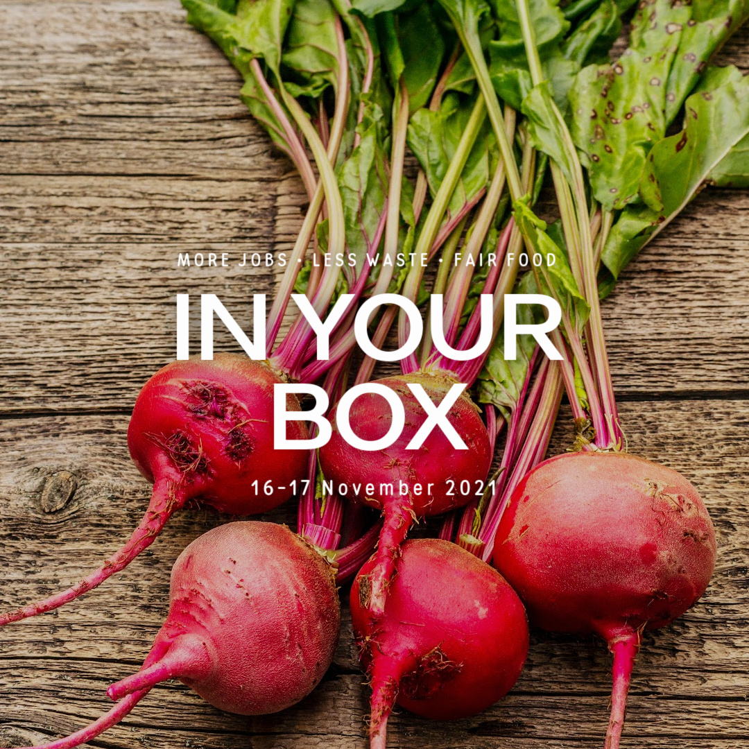 beetroots on table - in your box cover photo