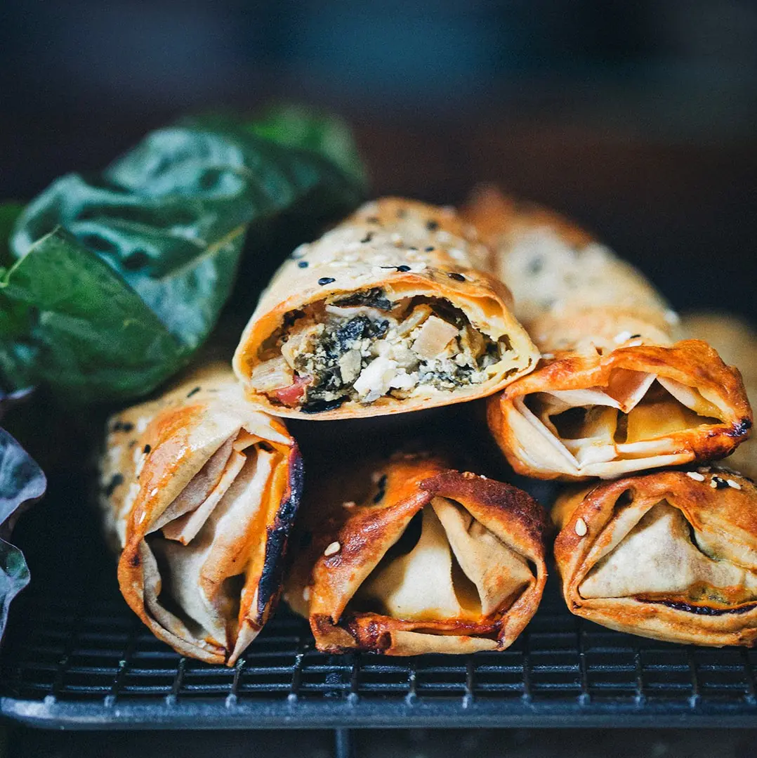 Borek on cooling rack